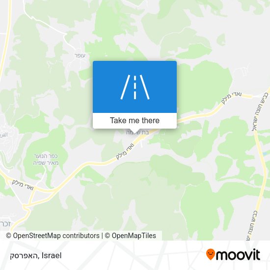 Карта האפרסק
