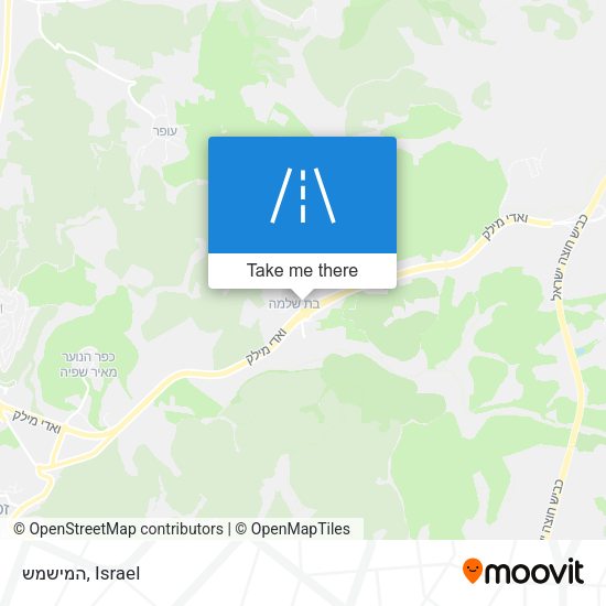 המישמש map