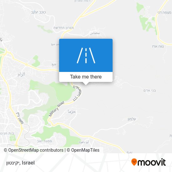 יקינטון map