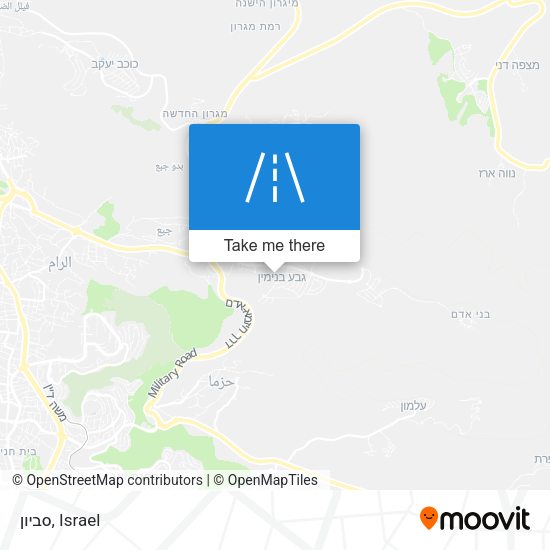 סביון map