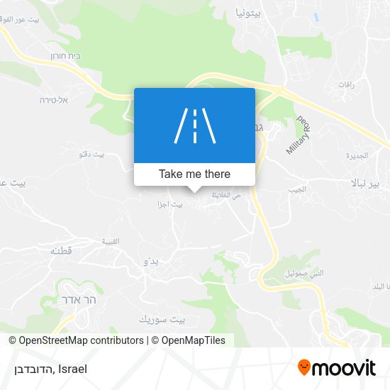 הדובדבן map
