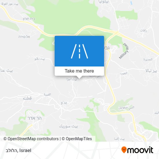 הלולב map
