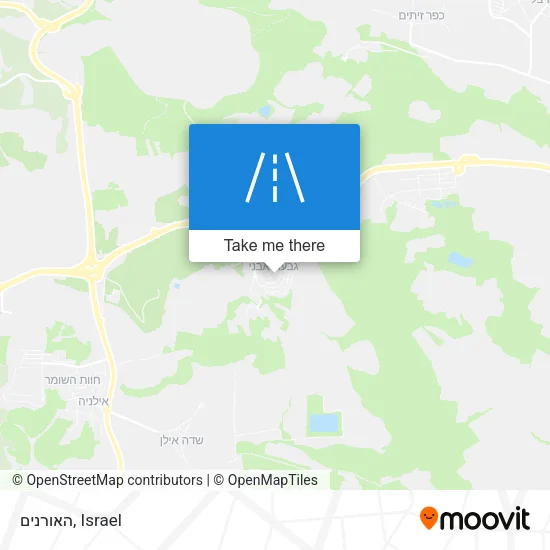 Карта האורנים