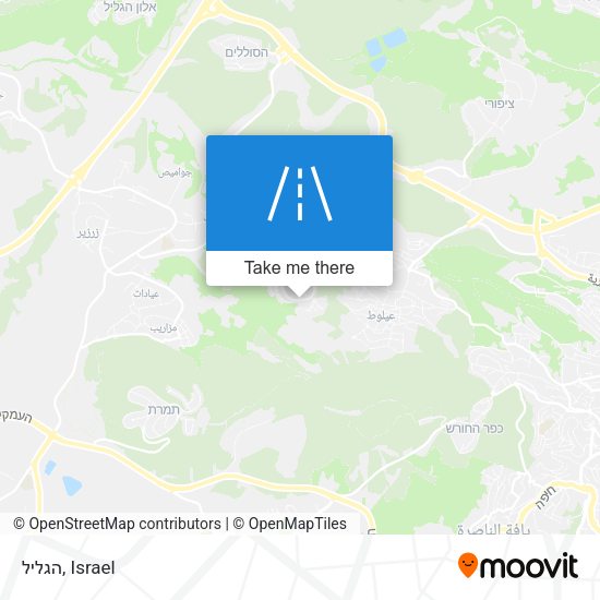 Карта הגליל