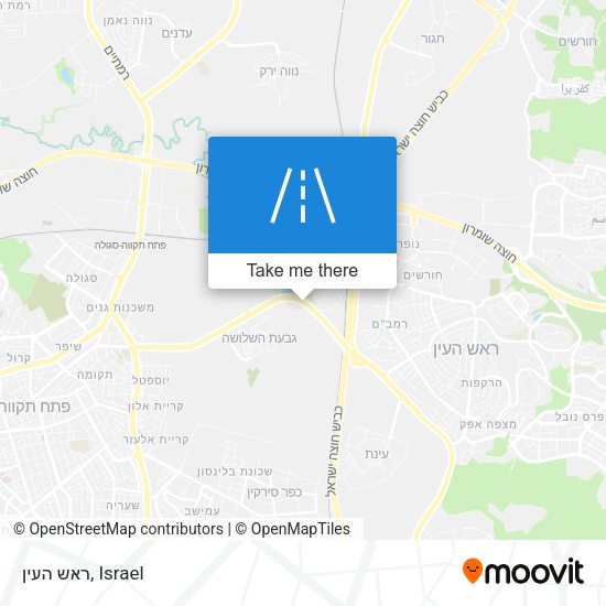 Карта ראש העין