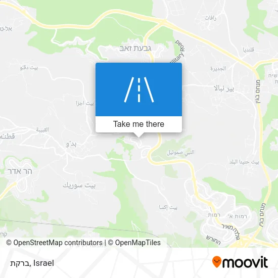 Карта ברקת