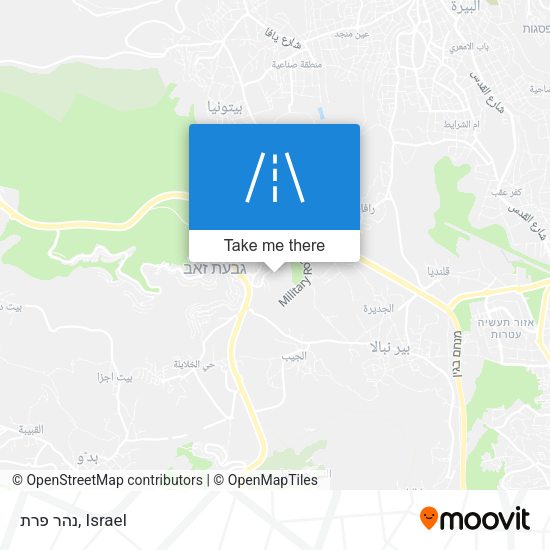 Карта נהר פרת