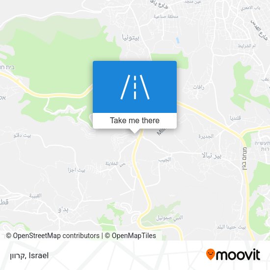 Карта קרוון