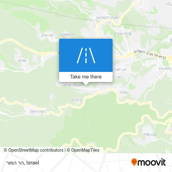 Карта הר המור