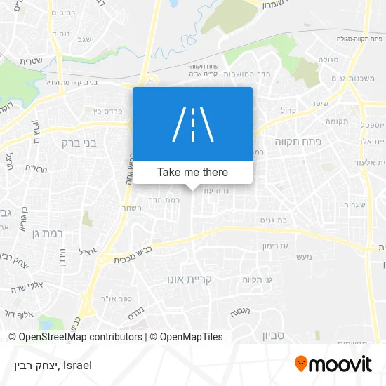 Карта יצחק רבין