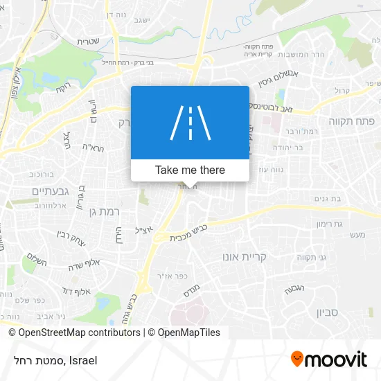 Карта סמטת רחל