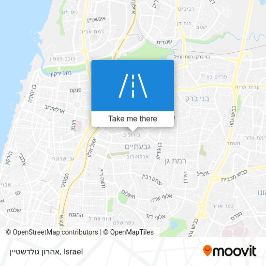אהרון גולדשטיין map