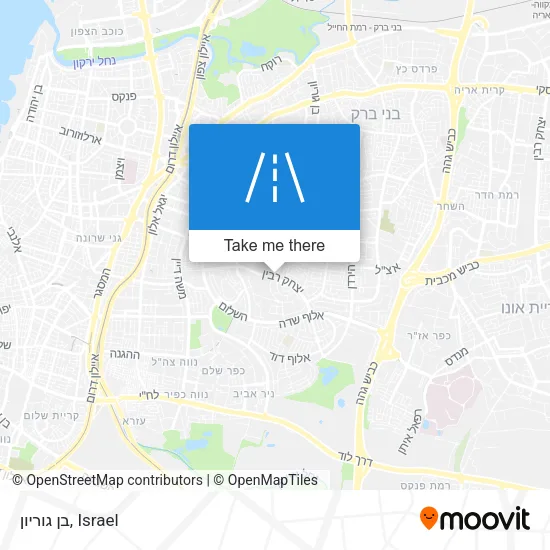 Карта בן גוריון