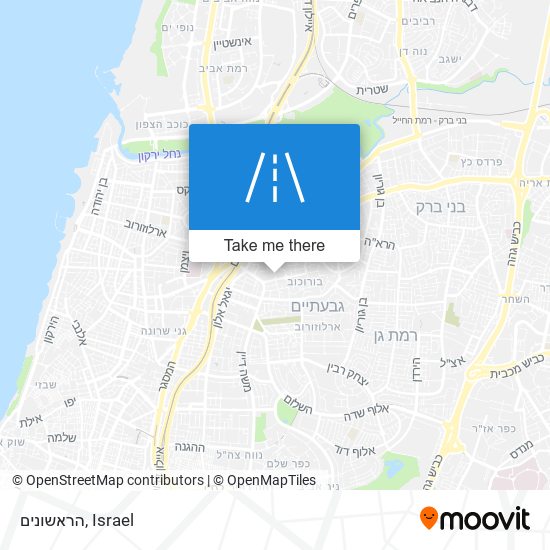 הראשונים map