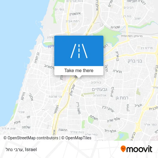 Карта ערבי נחל