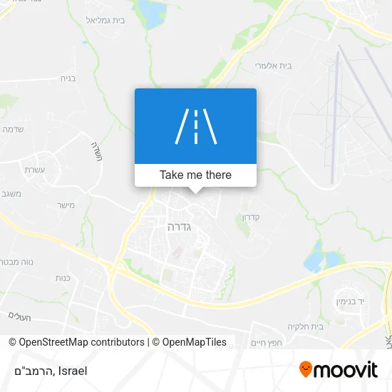 Карта הרמב"ם