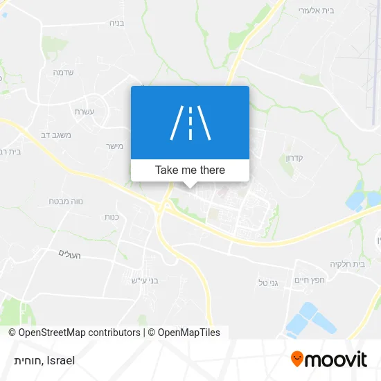Карта חוחית