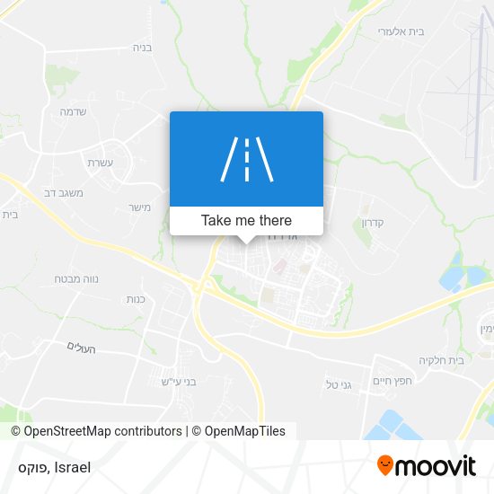 Карта פוקס