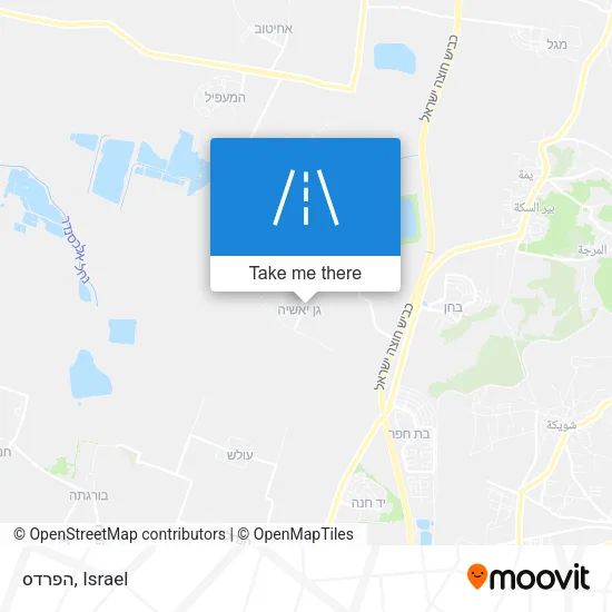 Карта הפרדס