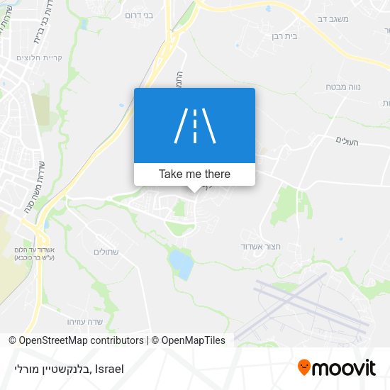 בלנקשטיין מורלי map