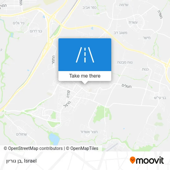 Карта בן גוריון
