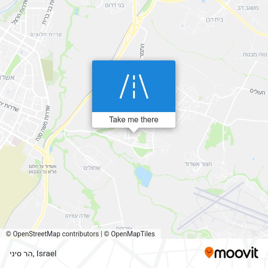 Карта הר סיני
