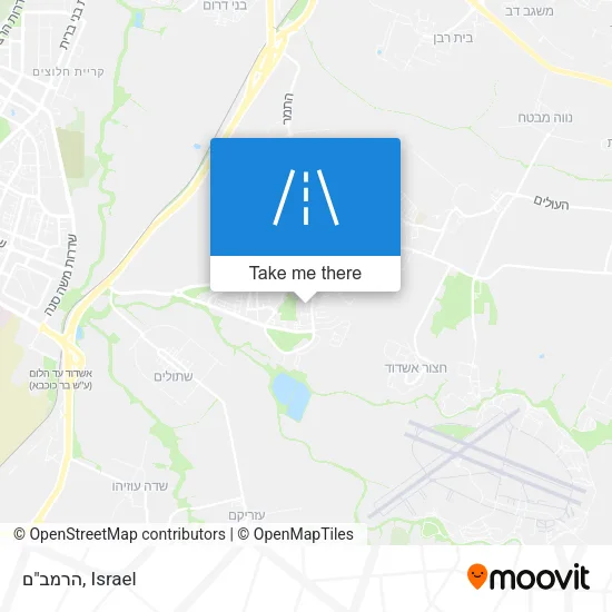 Карта הרמב"ם
