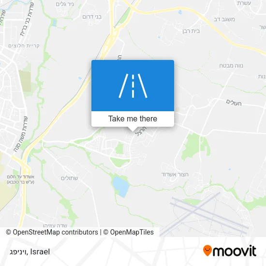 Карта ויניפג