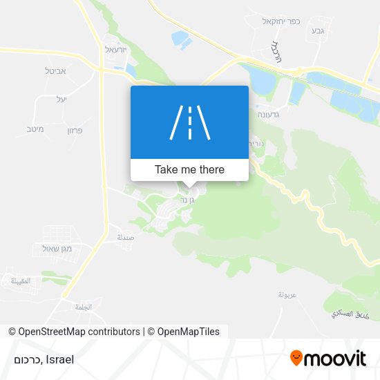 כרכום map