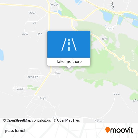 Карта סביון