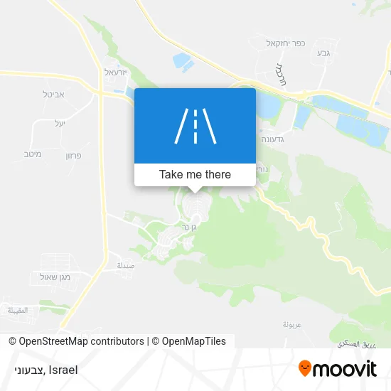 Карта צבעוני