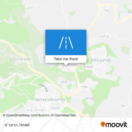 הרמב"ם map