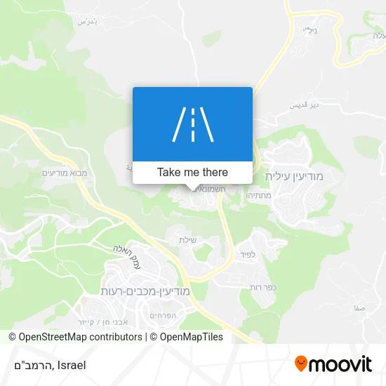 Карта הרמב"ם