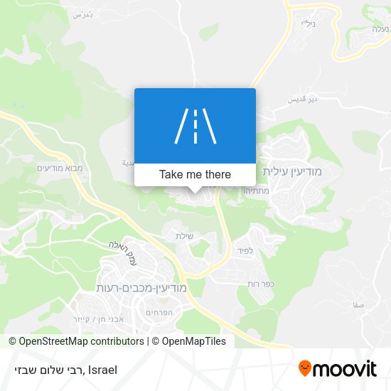 רבי שלום שבזי map