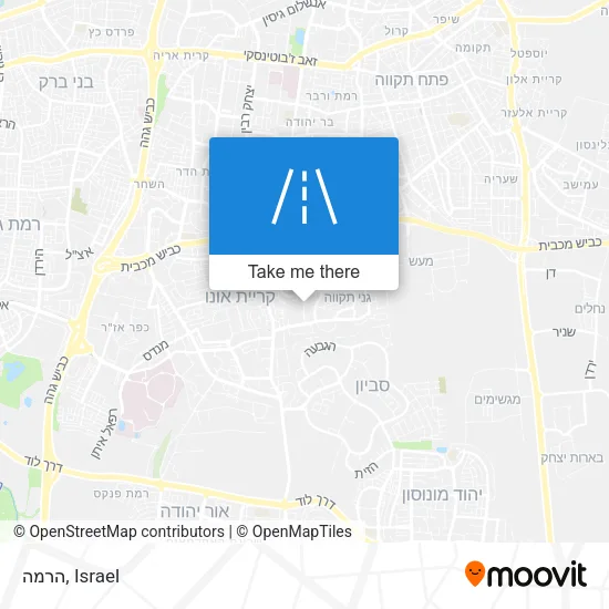 Карта הרמה
