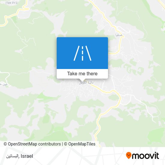 البساتين map