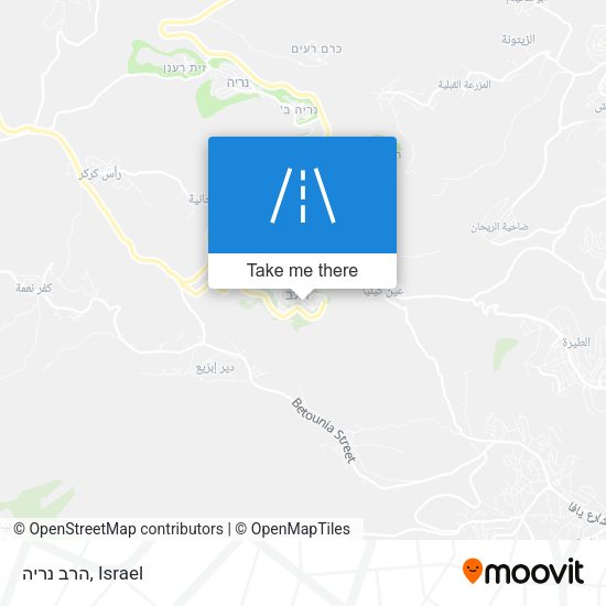 Карта הרב נריה