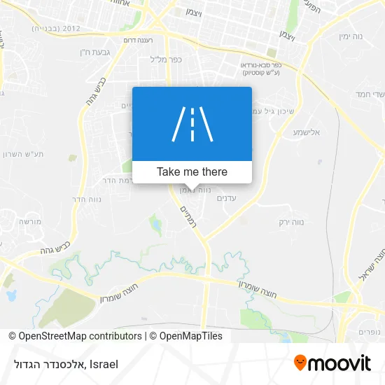 Карта אלכסנדר הגדול