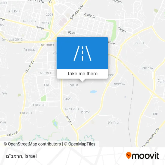 Карта הרמב"ם