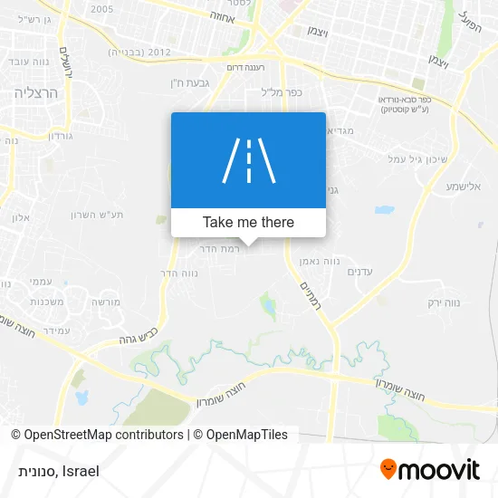 Карта סנונית