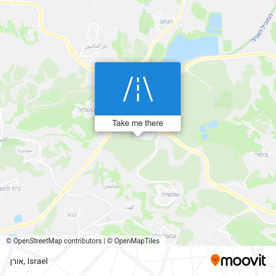 Карта אורן