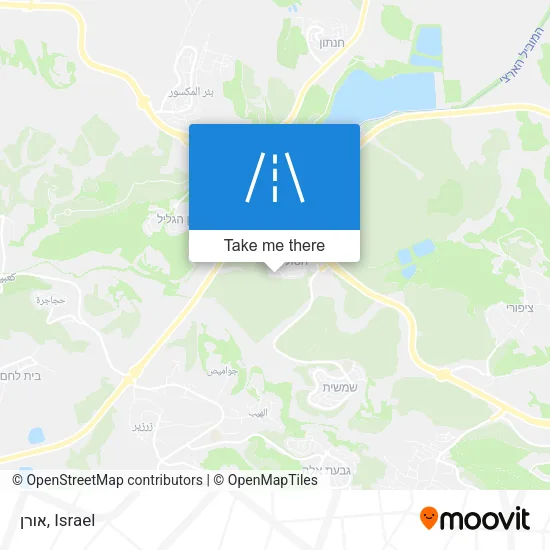 Карта אורן