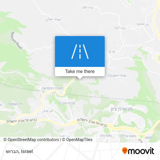 Карта הברוש