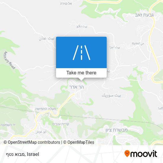 מבוא נטף map