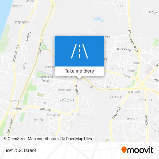 א.ל. זיסו map