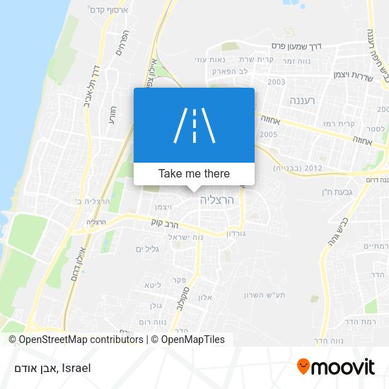 אבן אודם map