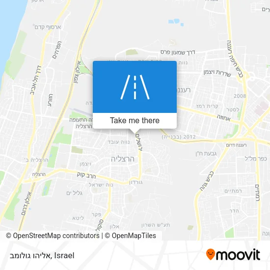 Карта אליהו גולומב