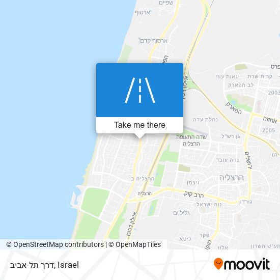 Карта דרך תל-אביב