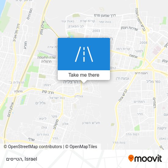 הטייסים map