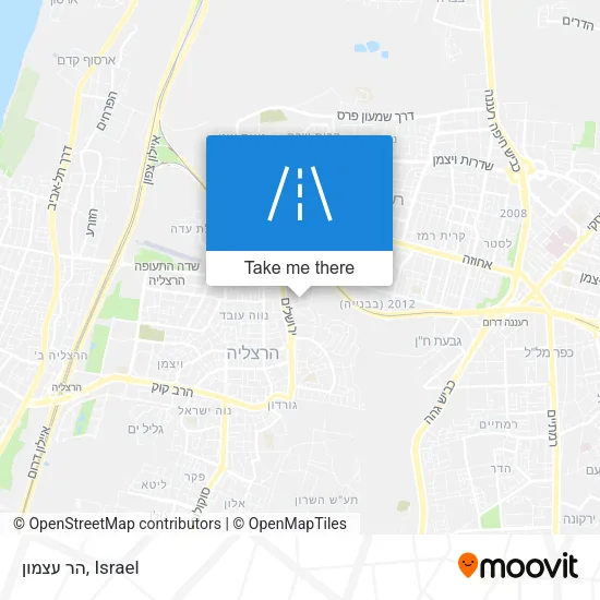 Карта הר עצמון